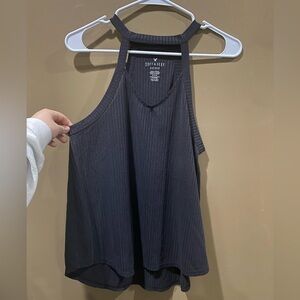 5️⃣ American Eagle Soft & Sexy Sueded Cut Out Tank Dark Navy Women’s Medium —E